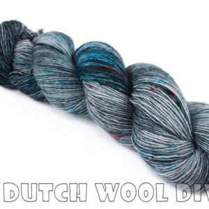 Grizzly Dip | Handgeverfd Garen | Diva Sock Single