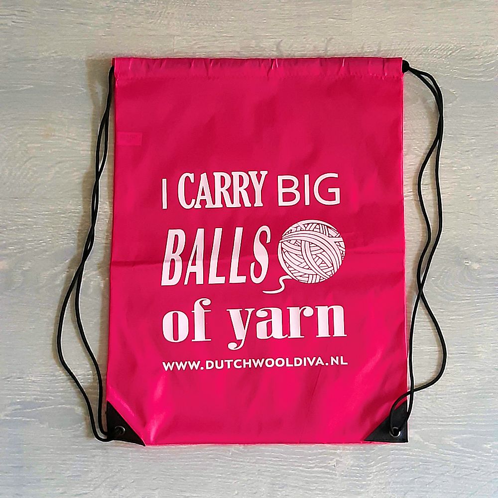 DWD_Rugzak Dutch Wool Diva Roze Rugzak Breitas