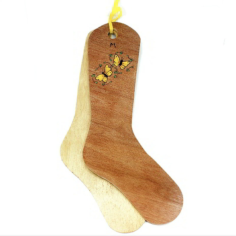 Sockblocker_Vlinder_Geel