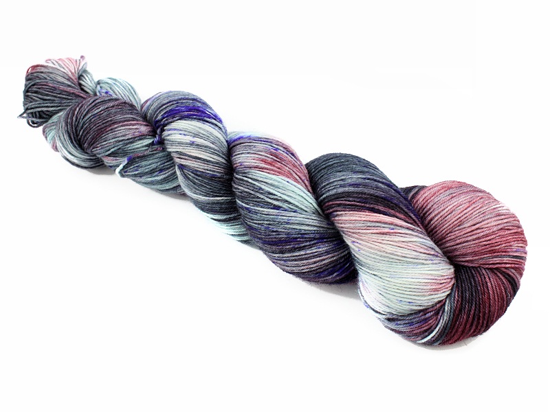 HauntedHouse Haunted House Diva Sock Star Handgeverfde Sokkenwol / Sokkengaren