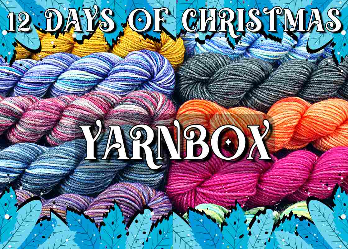 12 DOC Yarnbox 2023 12 Days Of CHristmas Yarn Box 2023