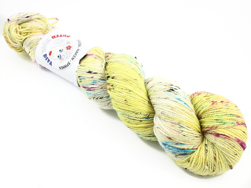 Diva Sock Donegal Nep | Lemon Lime Delight